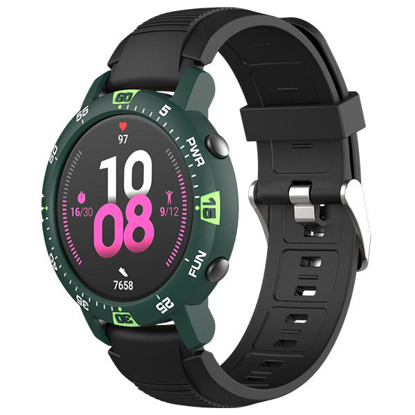 Schutzhülle Sikai Case für Huawei Watch GT2 42mm, Grün-Weiß-Fluoresierend