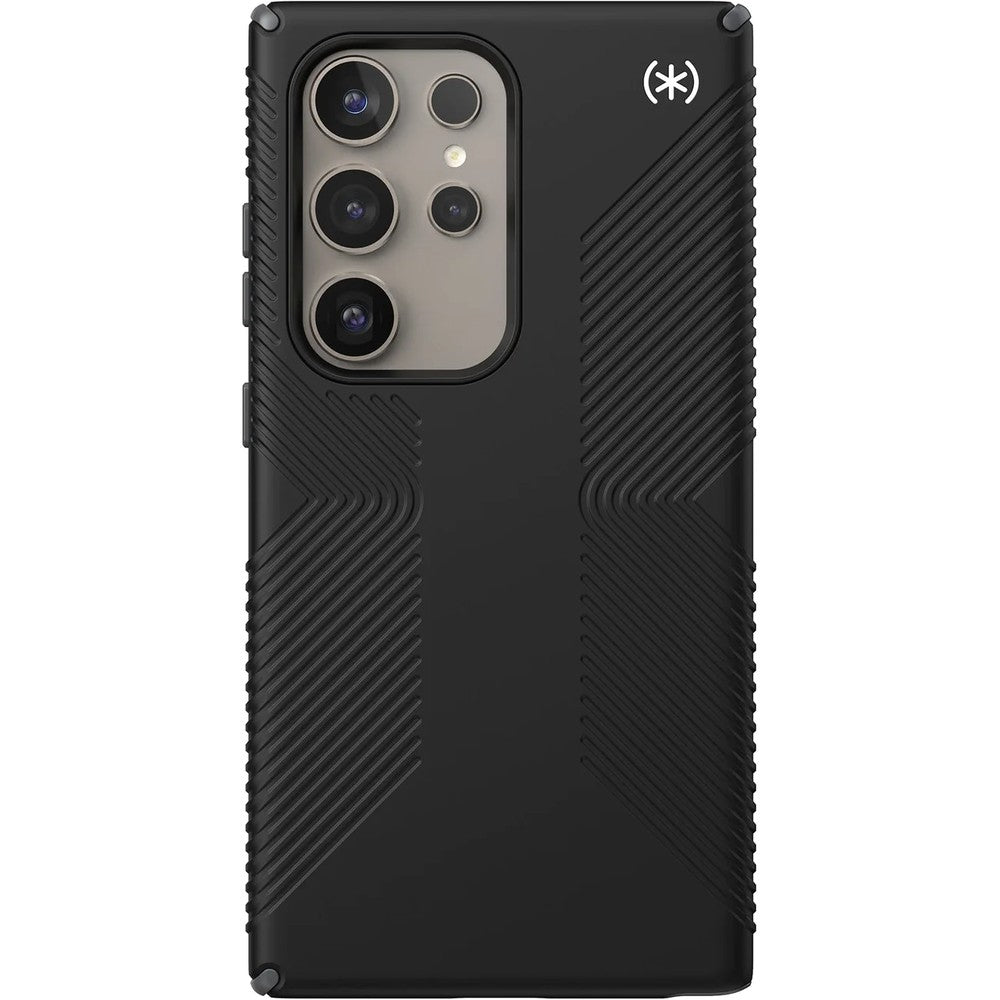 Schutzhülle Speck Presidio2 Grip für Galaxy S24 Ultra, Schwarz und Grau