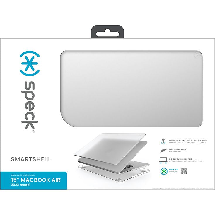 Schutzhülle Speck SmartShell für Apple MacBook Air 15.3" M4 / M3 / M2, Transparent
