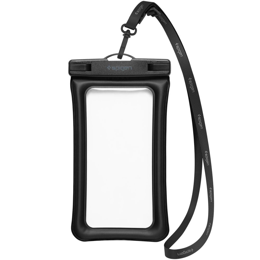 Wasserdichte Schutzhülle + Tashe Spigen A621 Waterproof Case + Bag, Schwarz