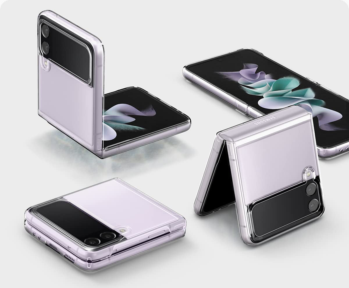 Schutzhülle Spigen Air Skin für Galaxy Z Flip 3 5G, Transparent
