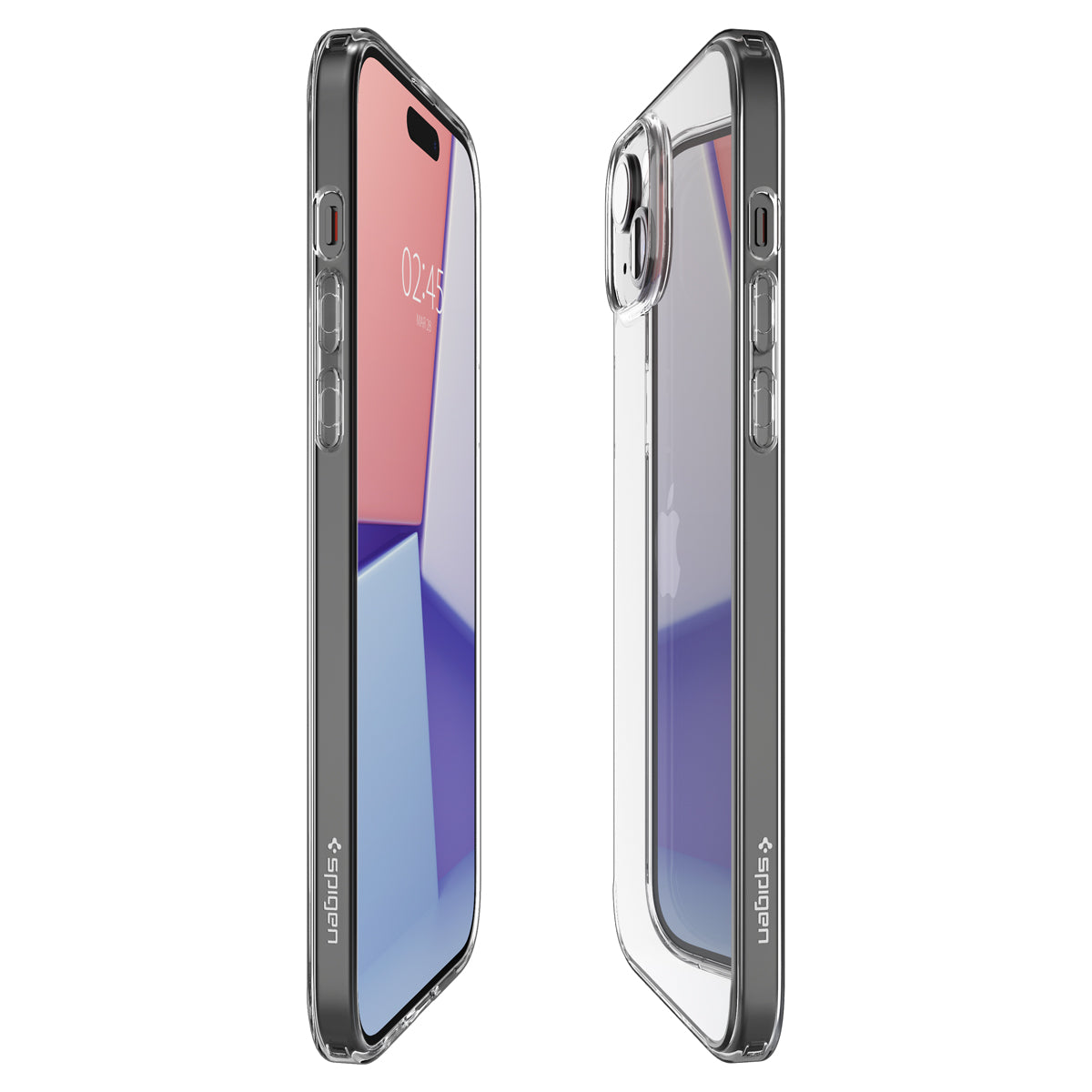 Schutzhülle Spigen Air Skin Hybrid für Apple iPhone 15, Transparent