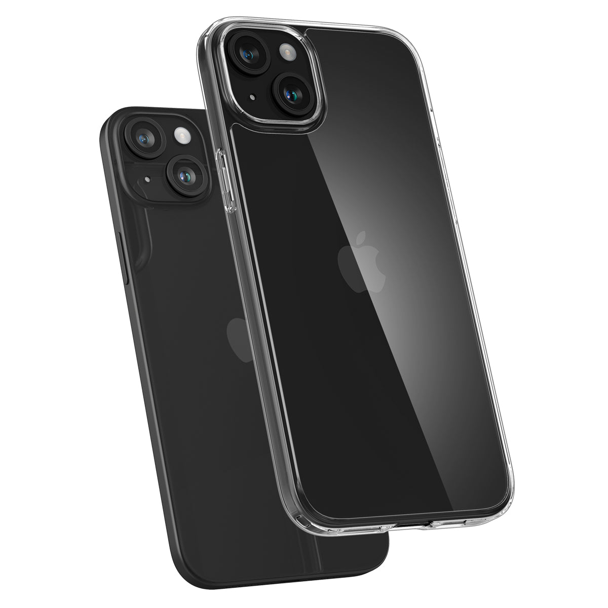 Schutzhülle Spigen Air Skin Hybrid für Apple iPhone 15, Transparent