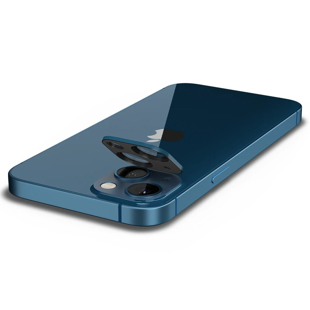 Glas für die Kamera Spigen Glas.tR Optik 2-Pack iPhone 13 / 13 Mini, Blau