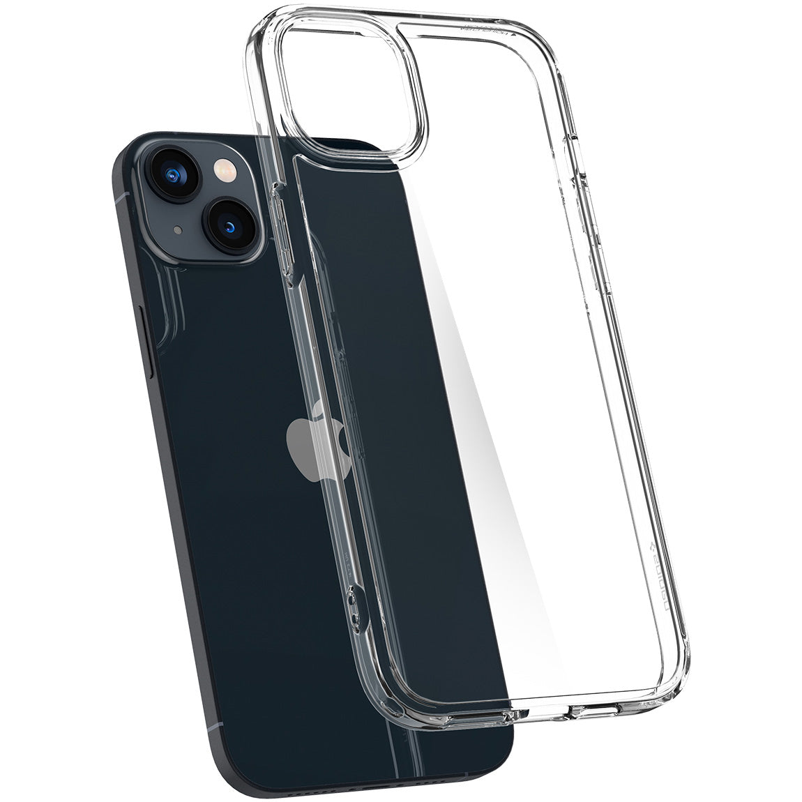 Schutzhülle Spigen Crystal Hybrid für iPhone 14, Transparent