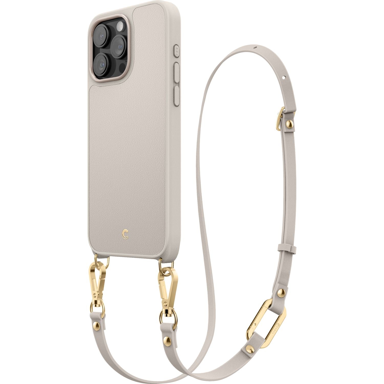Handyhülle für Apple iPhone 15 Pro Max, Spigen Cyrill Classic Charm Mag mit MagSafe, Beige