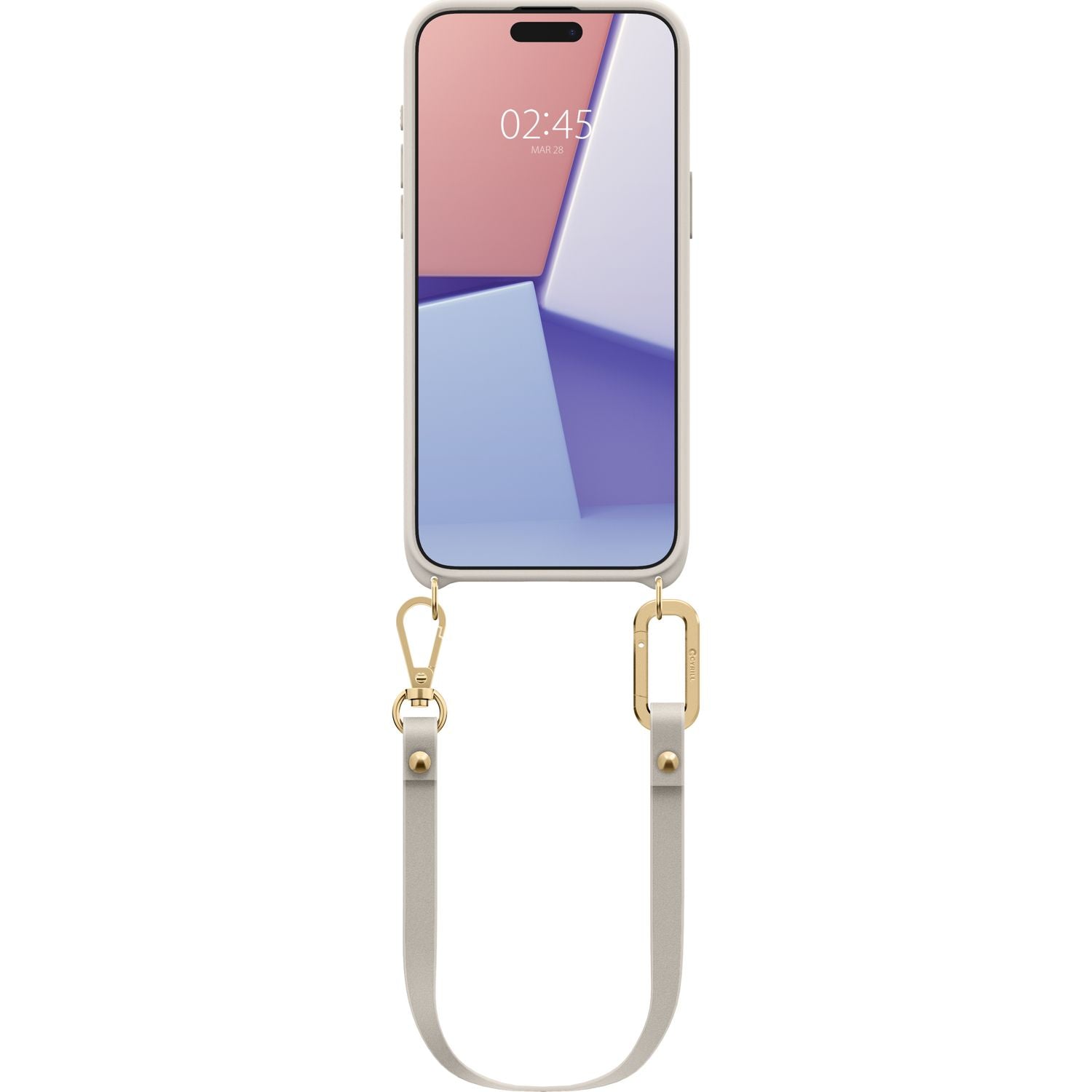 Handyhülle für Apple iPhone 15 Pro Max, Spigen Cyrill Classic Charm Mag mit MagSafe, Beige