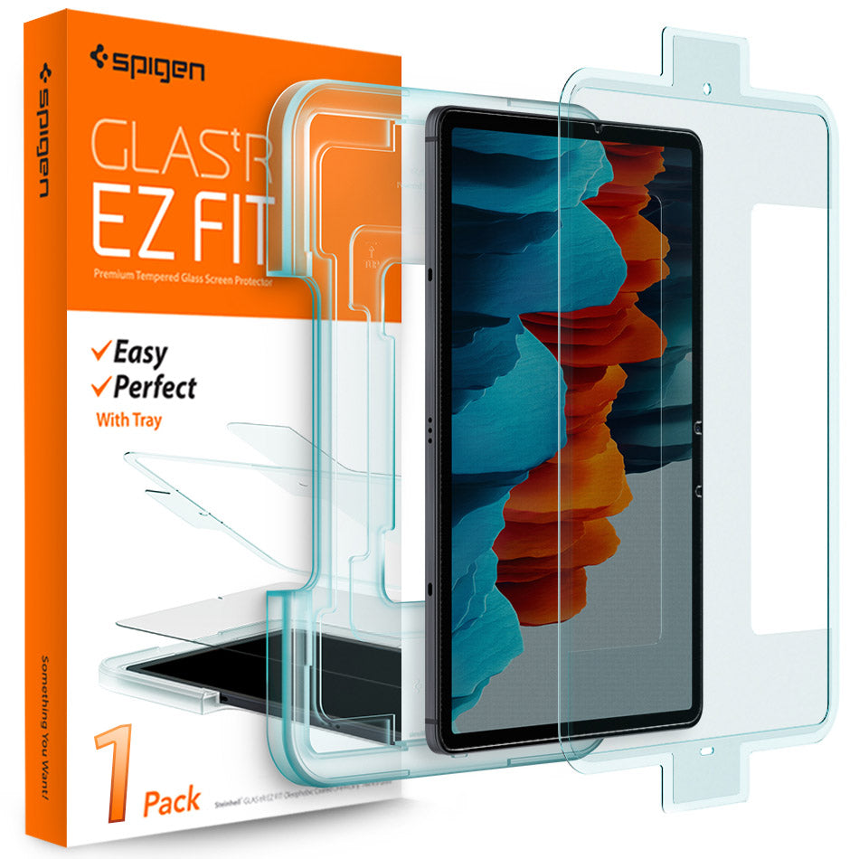 Glas für die Schutzhülle Spigen Glas.tR EZ Fit HD Galaxy Tab S8 / S7