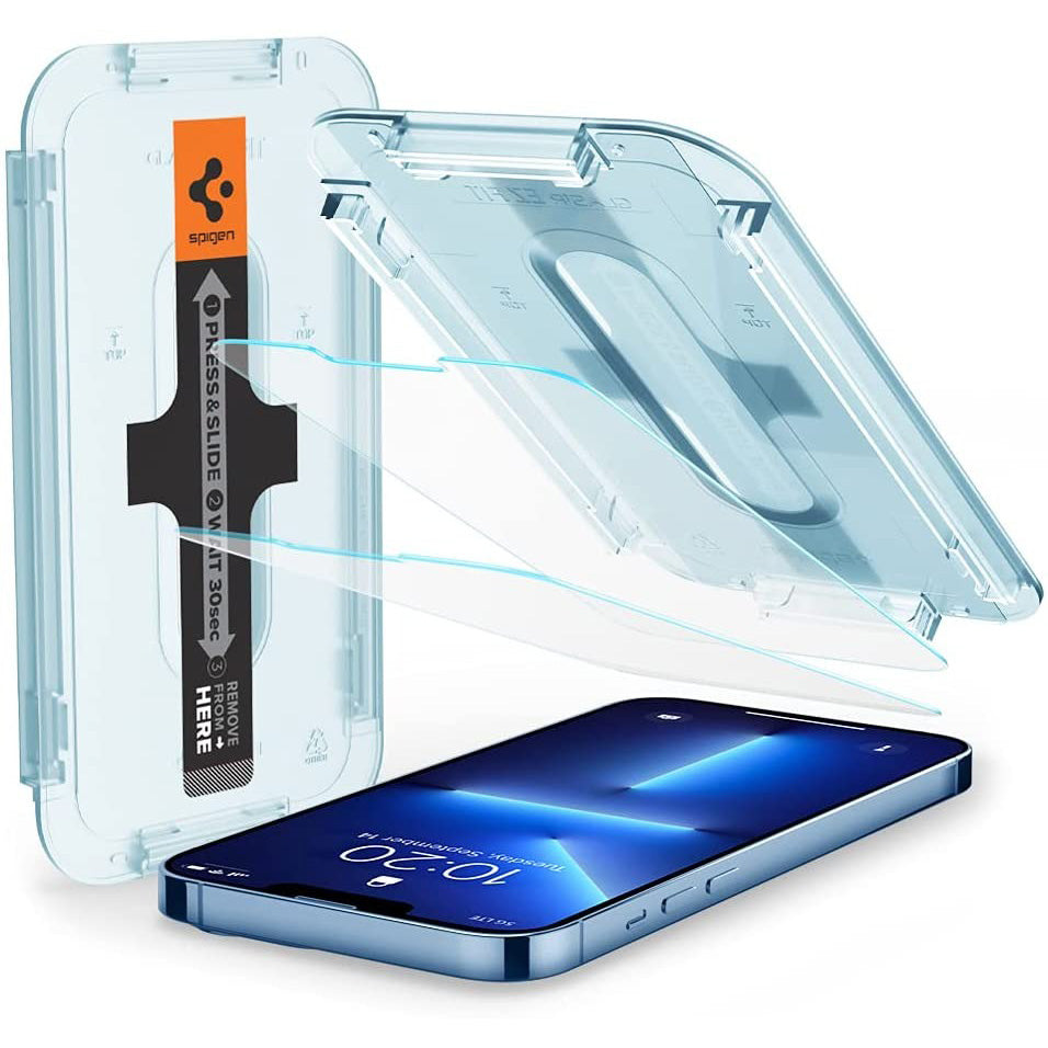 Glas für die Schutzhülle Spigen Glas.tR EZ Fit 2-Pack iPhone 14 Plus / 13 Pro Max