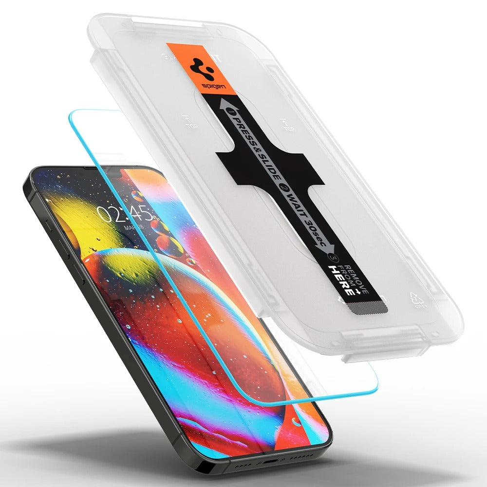 Glas für die Schutzhülle Spigen Glas.tR EZ Fit 2-Pack iPhone 14 Plus / 13 Pro Max
