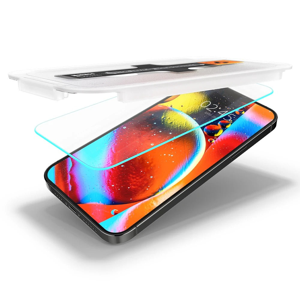 Glas für die Schutzhülle Spigen Glas.tR EZ Fit 2-Pack iPhone 14 Plus / 13 Pro Max