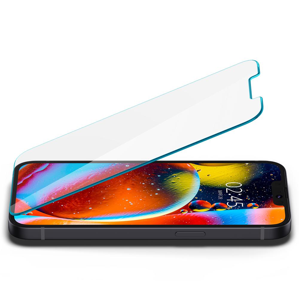 Glas für die Schutzhülle Spigen Glas.tR EZ Fit 2-Pack iPhone 13 Mini