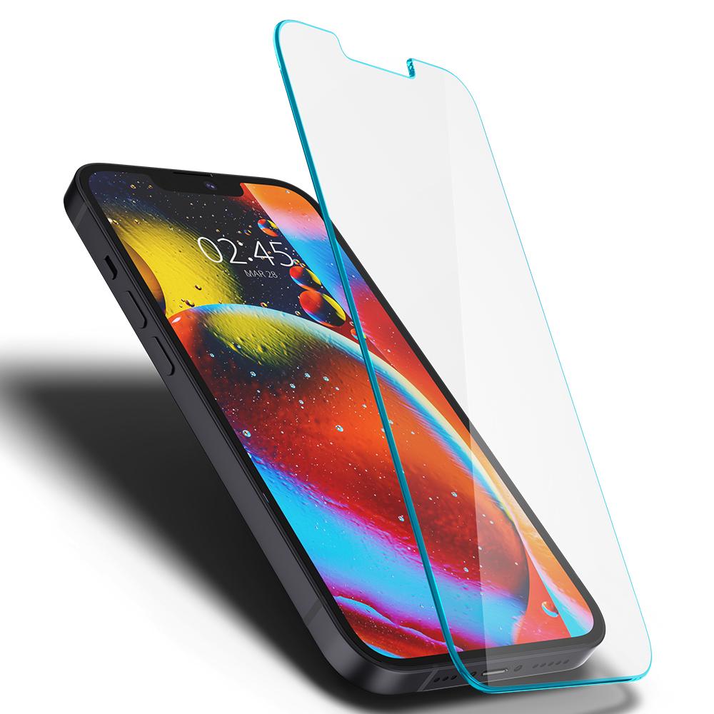 Glas für die Schutzhülle Spigen Glas.tR EZ Fit 2-Pack iPhone 13 Mini