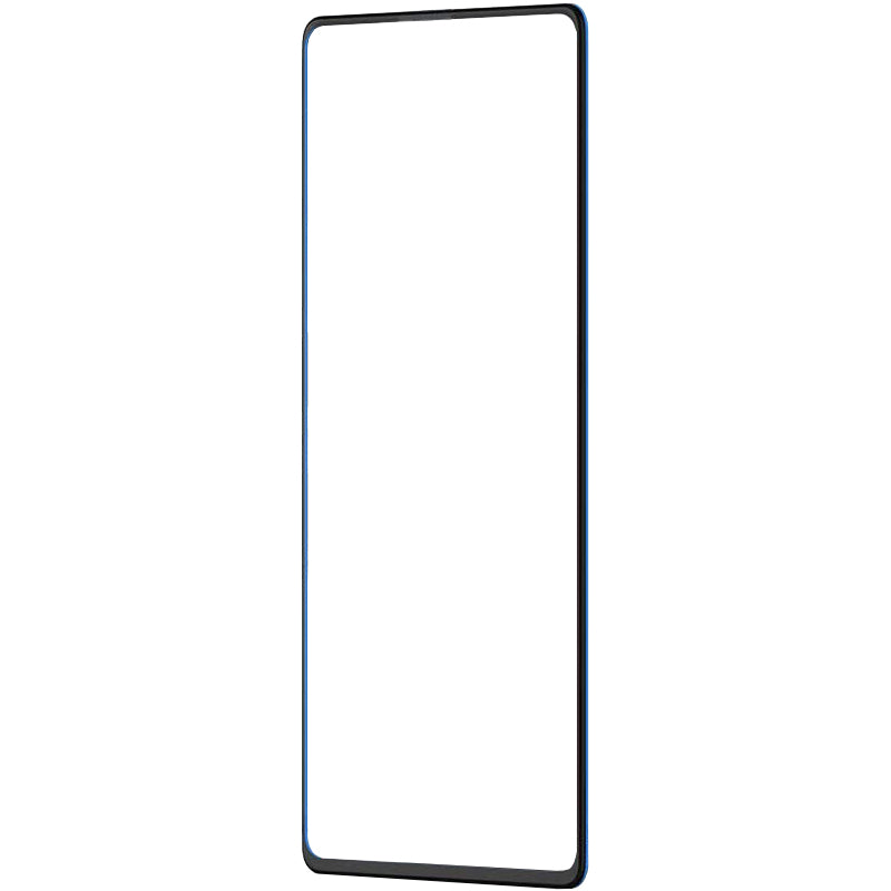 Glas für die Schutzhülle Spigen Glas.tR Slim FC AM Galaxy A52s 5G, A52 4G/5G, schwarzer Rahmen