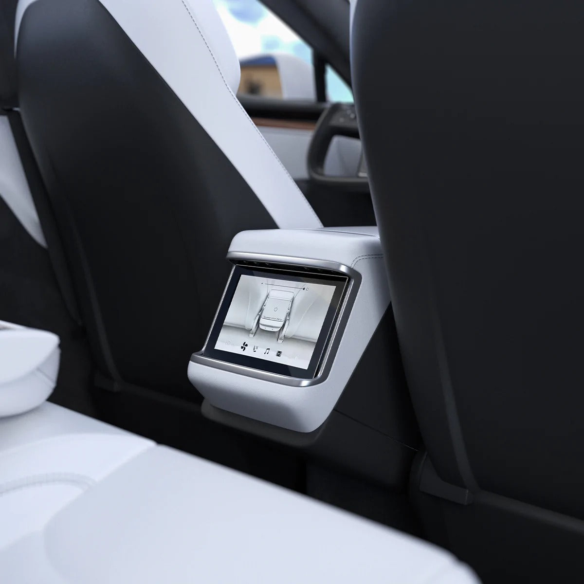 Antireflex Glas Spigen Glas.tr Slim 1-Pack (Rear) für Tesla Model S / X (2022/2021)