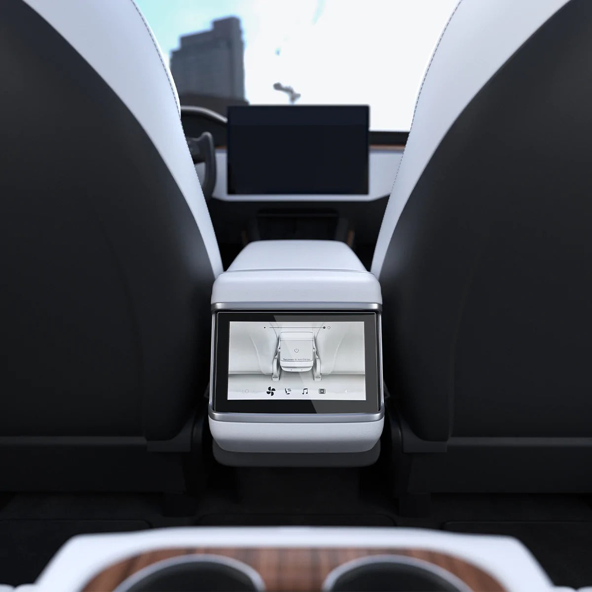 Antireflex Glas Spigen Glas.tr Slim 1-Pack (Rear) für Tesla Model S / X (2022/2021)