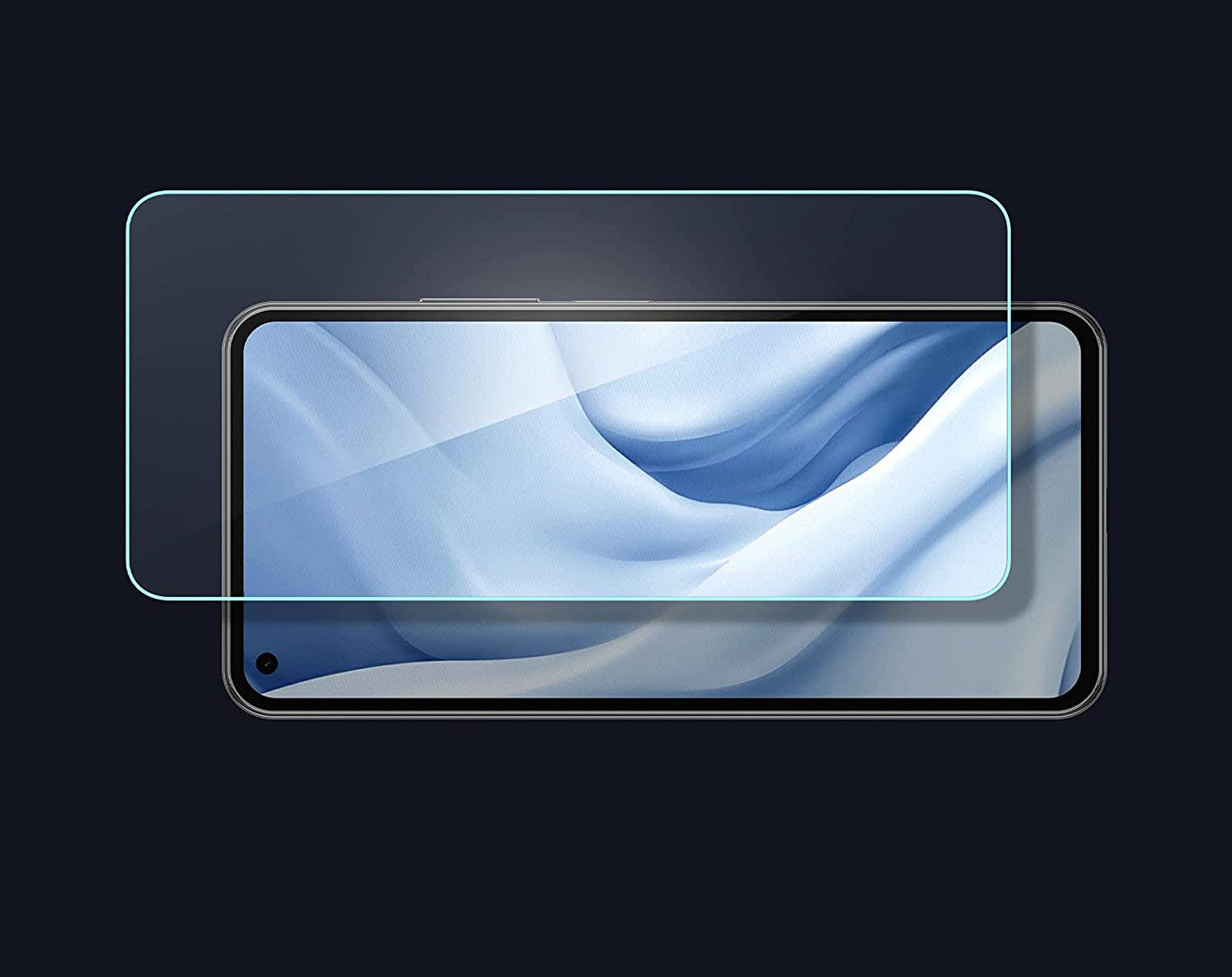 Glas für die Schutzhülle Spigen Glas.tR Slim 2-Pack Xiaomi Mi 11 Lite / 5G / 5G NE, transparent