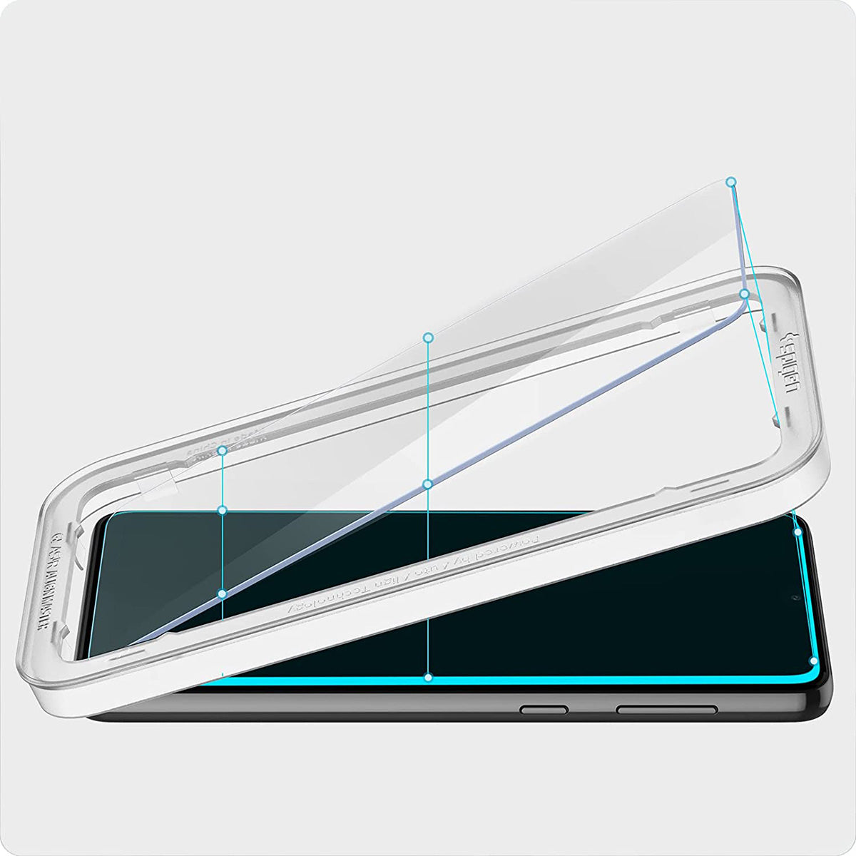 Glas für die Schutzhülle Spigen Glas.tR Slim AM 2-Pack Galaxy A33 5G