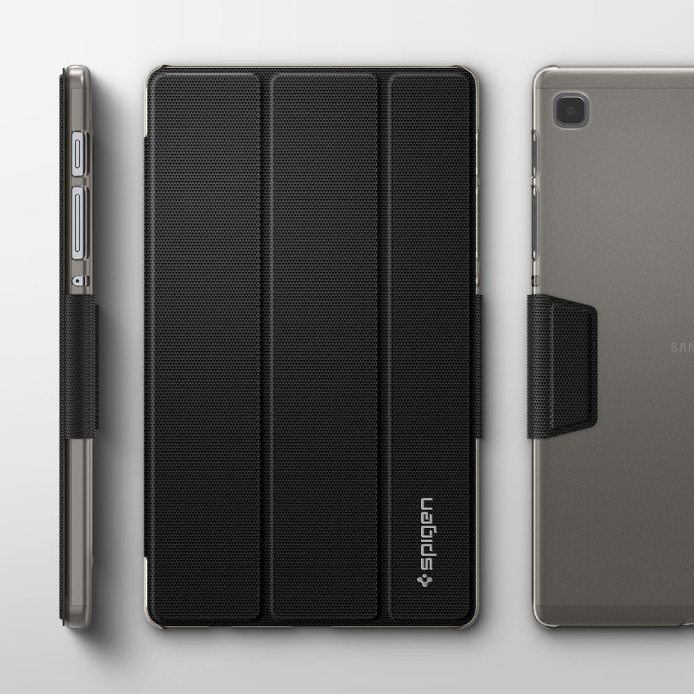 Schutzhülle Spigen Liquid Air Folio für Galaxy Tab A7 Lite, Schwarz
