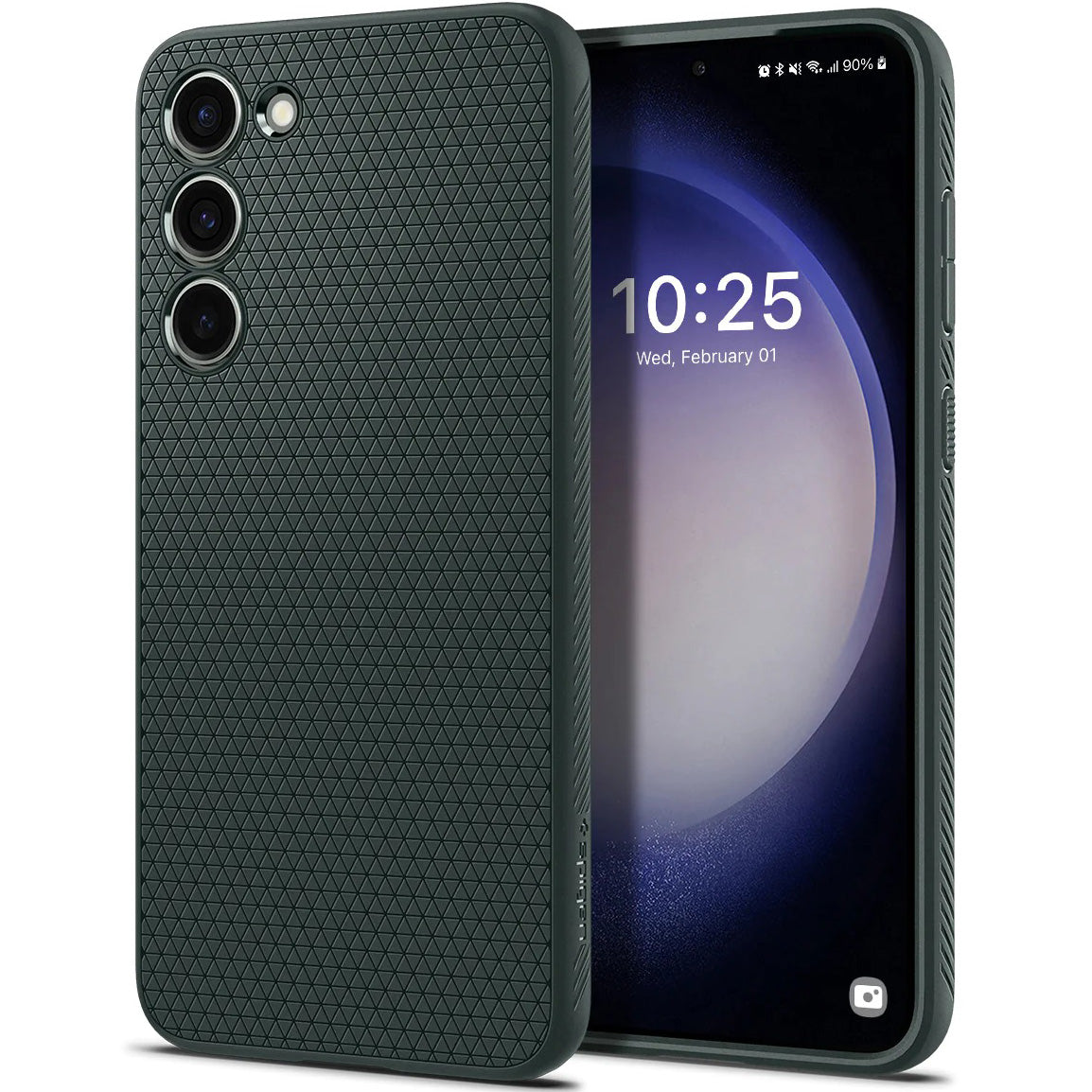 Schutzhülle Spigen Liquid Air für Galaxy S23 Plus, Grün