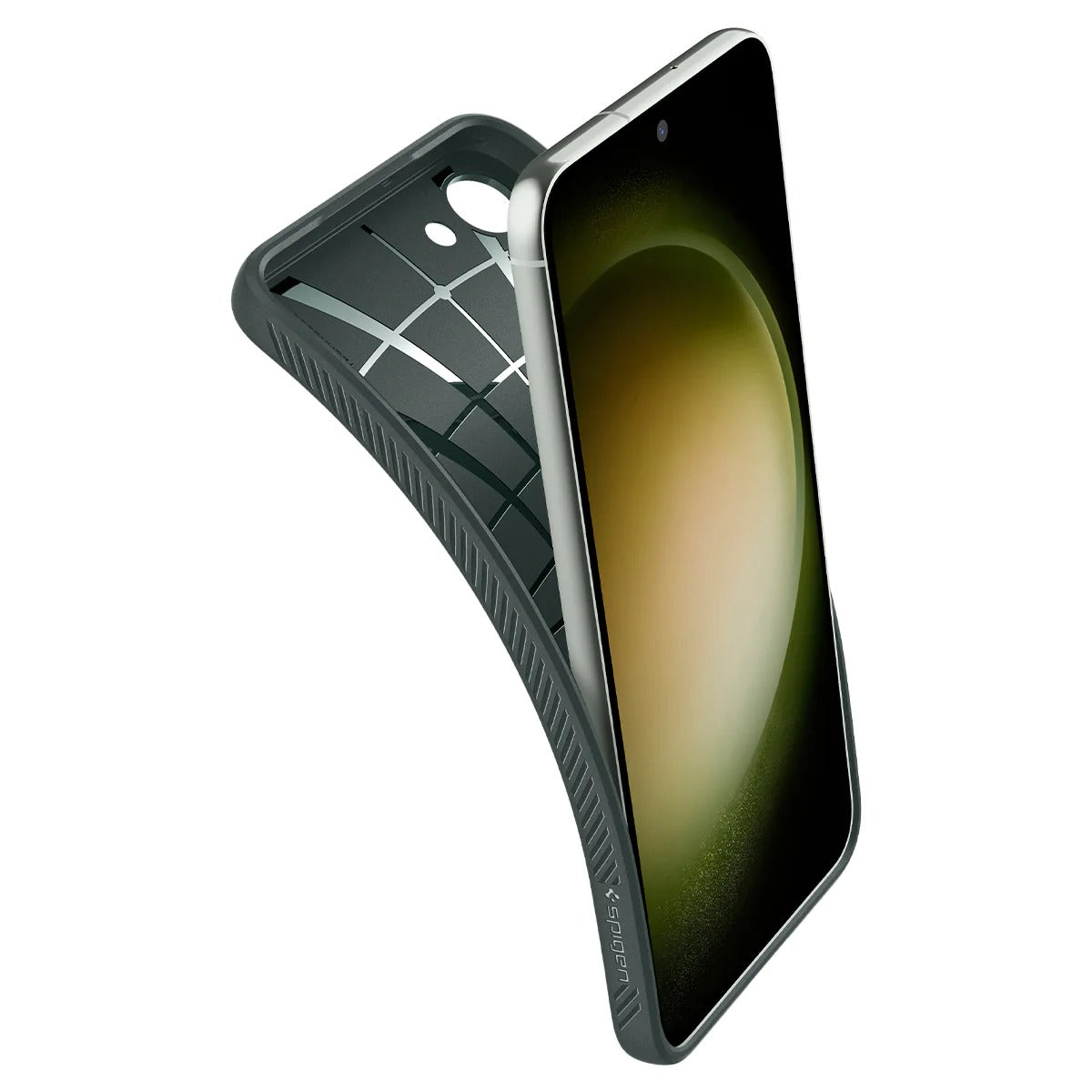 Schutzhülle Spigen Liquid Air für Galaxy S23 Plus, Grün