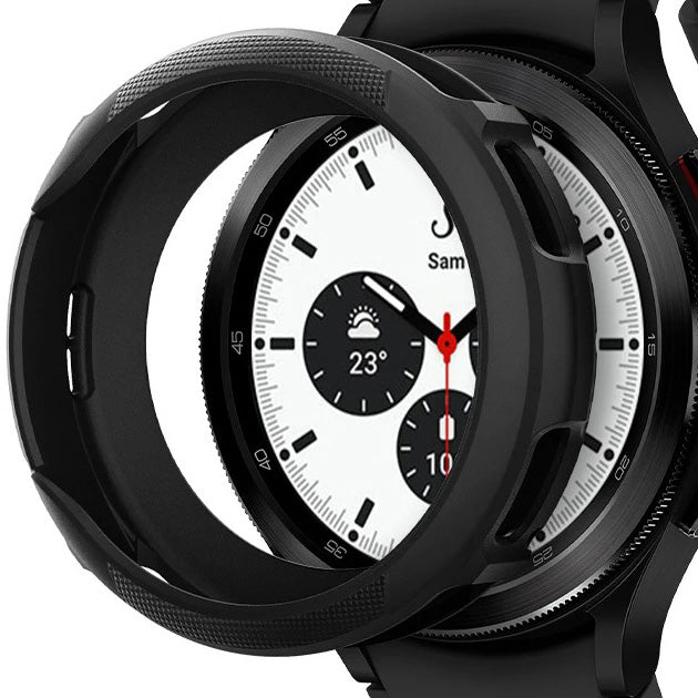 Schutzhülle Spigen Liquid Air für Galaxy Watch 4 Classic 46mm schwarz