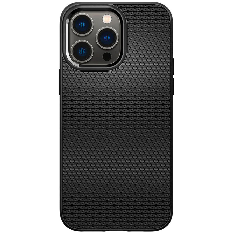 Schutzhülle Spigen Liquid Air für iPhone 14 Pro Max, Schwarz