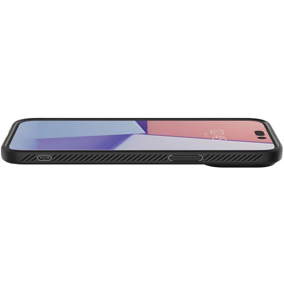 Schutzhülle Spigen Liquid Air für iPhone 14 Pro Max, Schwarz
