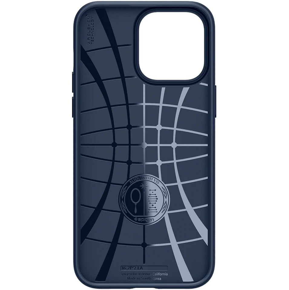 Schutzhülle Spigen Liquid Air für iPhone 14 Pro, Dunkelblau
