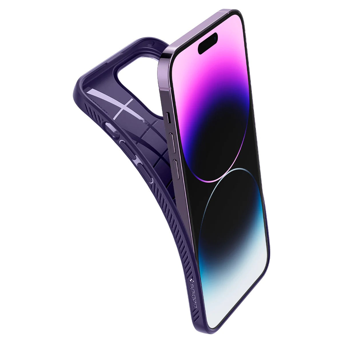 Schutzhülle Spigen Liquid Air für iPhone 14 Pro, Violett