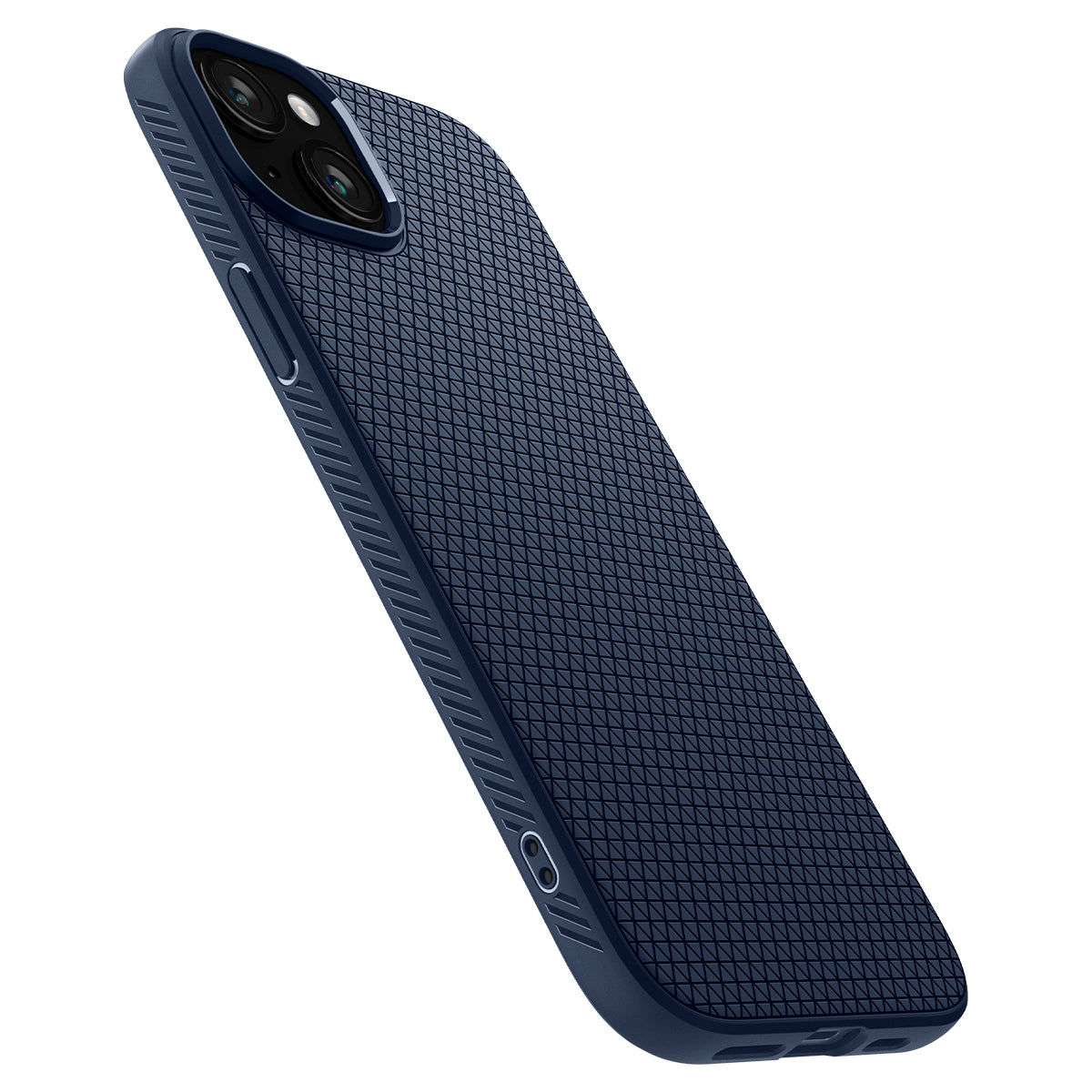 Schutzhülle Spigen Liquid Air für Apple iPhone 15, Dunkelblau