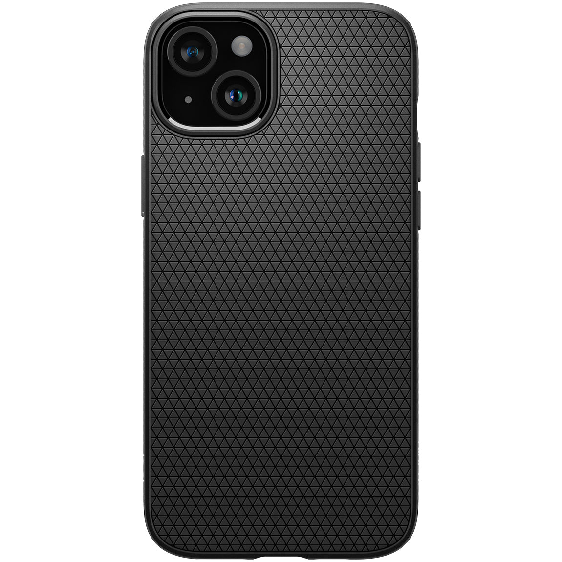 Schutzhülle Spigen Liquid Air für Apple iPhone 15 Plus, Schwarz