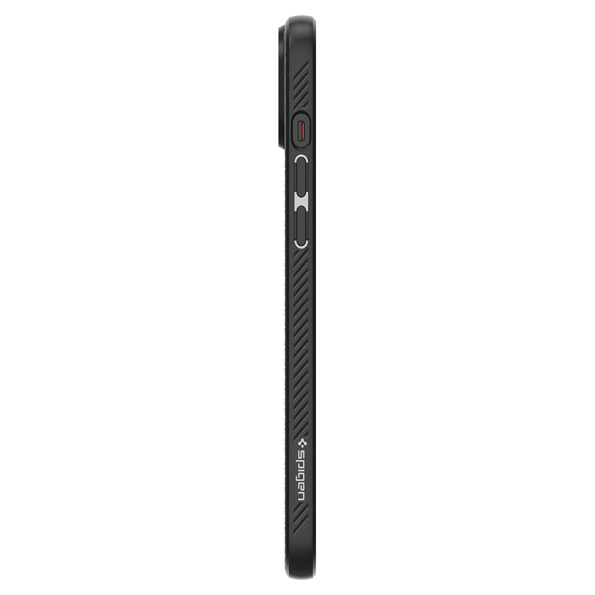 Schutzhülle Spigen Liquid Air für Apple iPhone 15 Plus, Schwarz