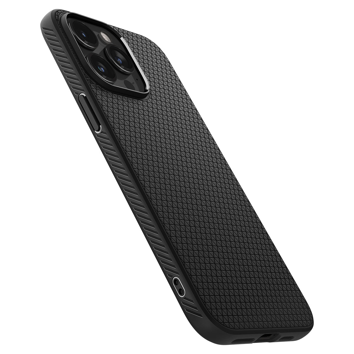 Schutzhülle Spigen Liquid Air für Apple iPhone 15 Pro Max, Schwarz
