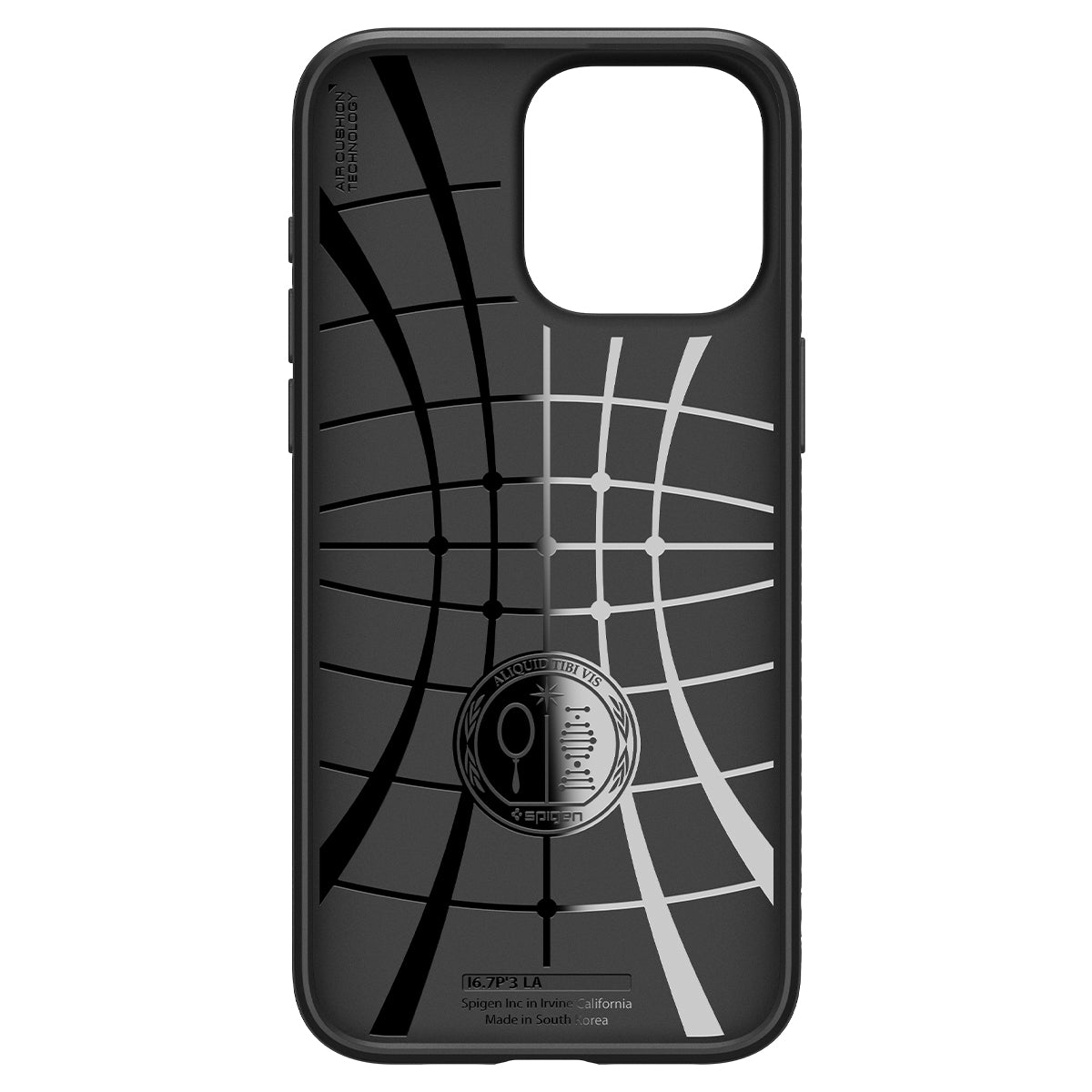 Schutzhülle Spigen Liquid Air für Apple iPhone 15 Pro Max, Schwarz