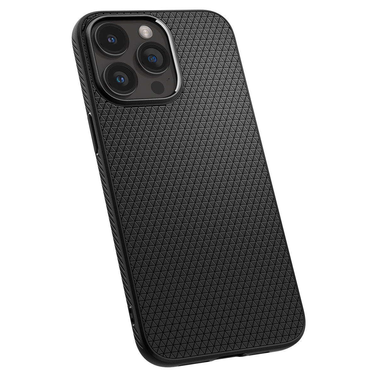 Schutzhülle Spigen Liquid Air für Apple iPhone 15 Pro Max, Schwarz