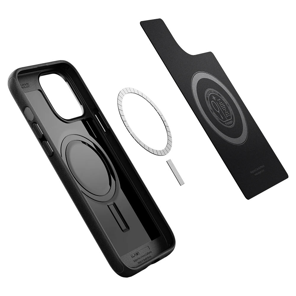 Schutzhülle Spigen Mag Armor MagSafe für iPhone 13 Pro Max, Schwarz