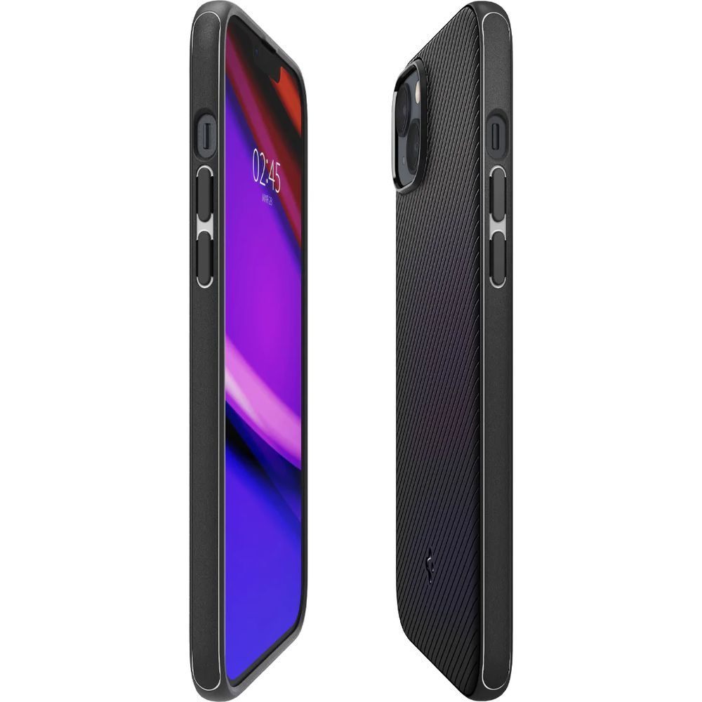 Schutzhülle Spigen Mag Armor mit MagSafe für iPhone 14, Schwarz