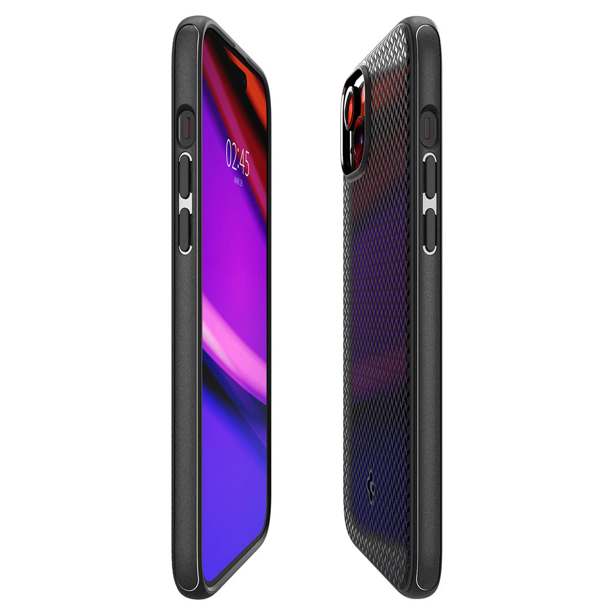 Schutzhülle Spigen Mag Armor mit MagSafe für Apple iPhone 15, Schwarz
