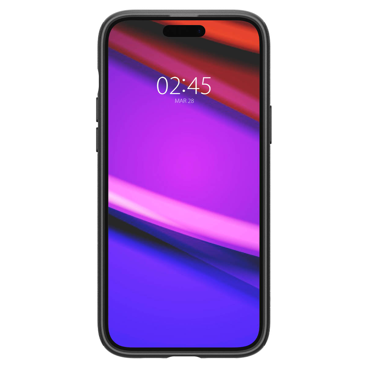 Schutzhülle Spigen Mag Armor mit MagSafe für Apple iPhone 15, Schwarz