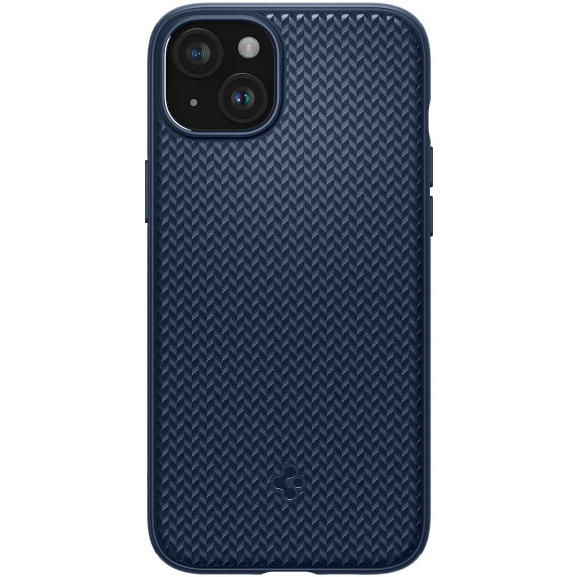 Schutzhülle Spigen Mag Armor mit MagSafe für Apple iPhone 15, Dunkelblau