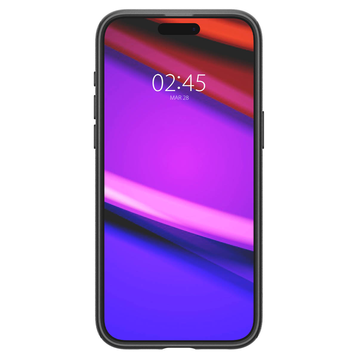 Schutzhülle Spigen Mag Armor mit MagSafe für Apple iPhone 15 Pro, Schwarz
