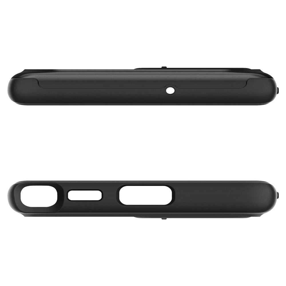 Schutzhülle Spigen Optik Armor für Galaxy S22 Ultra, Schwarz