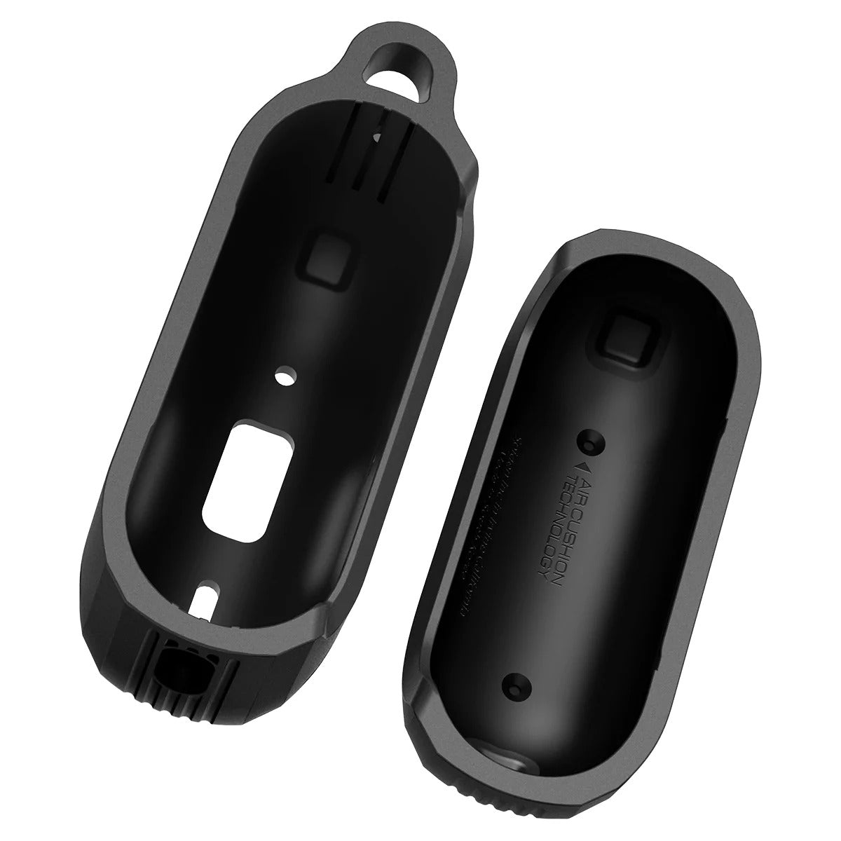 Schutzhülle Spigen Rugged Armor für AirPods Pro 2 / 1, Schwarz