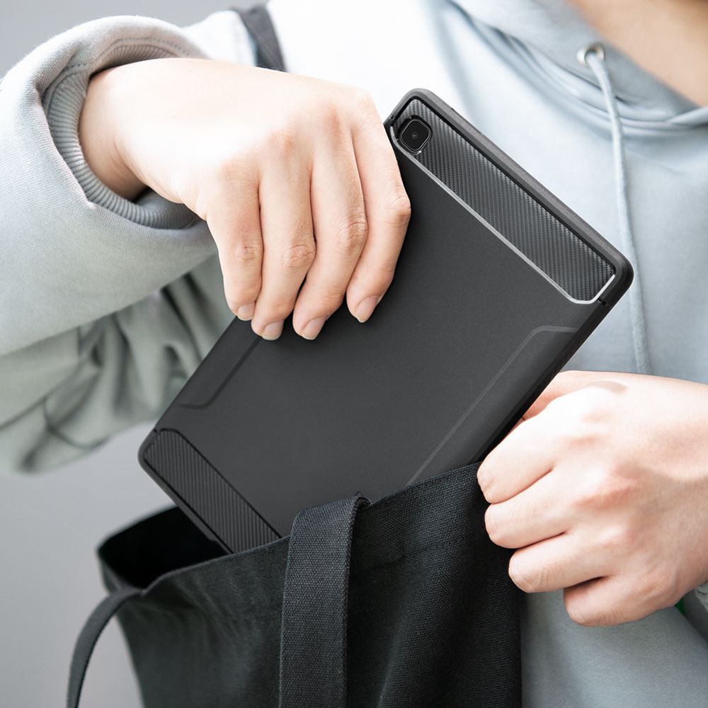 Schutzhülle Spigen Rugged Armor für Galaxy Tab A7 Lite schwarz