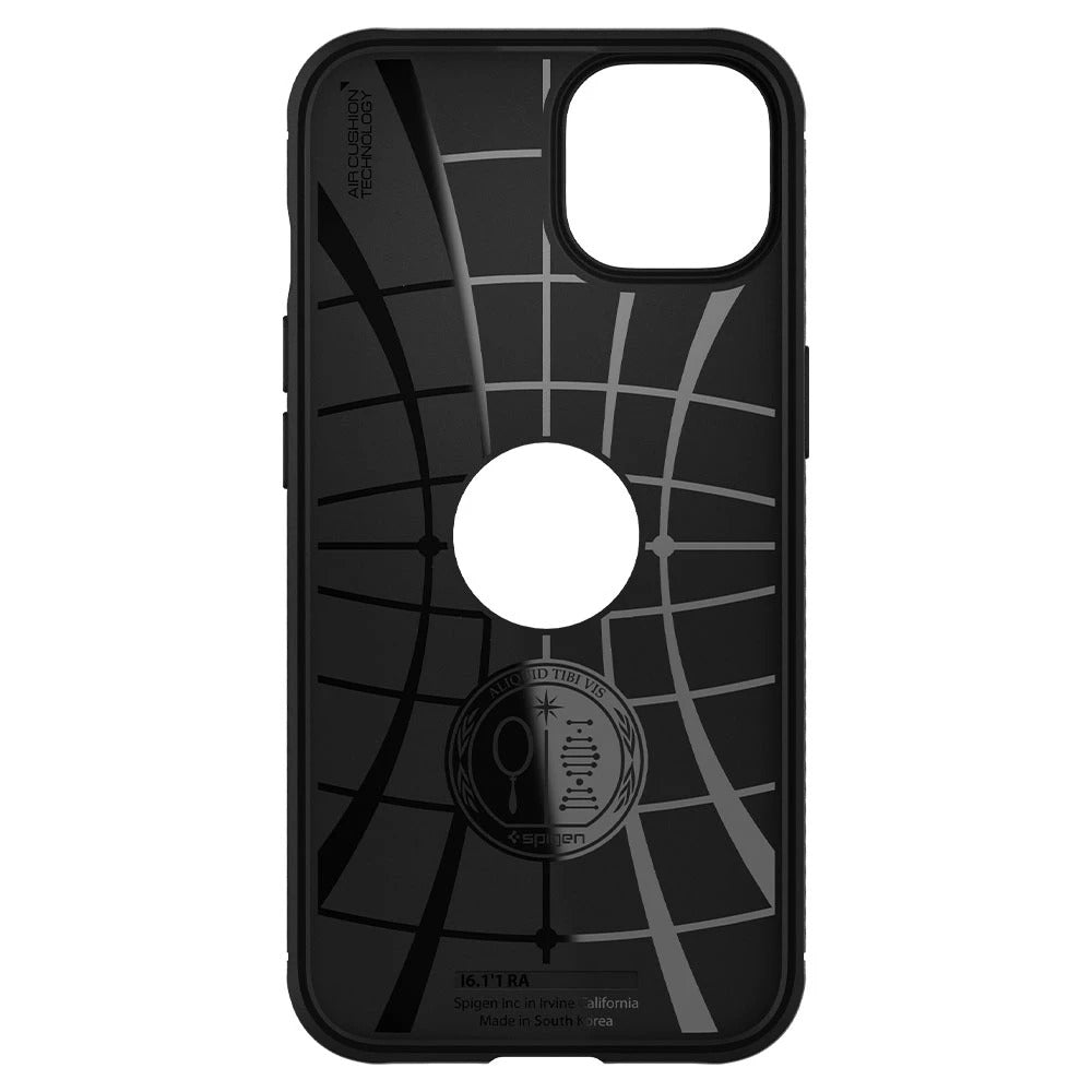 Schutzhülle Spigen Rugged Armor für iPhone 13, Schwarz