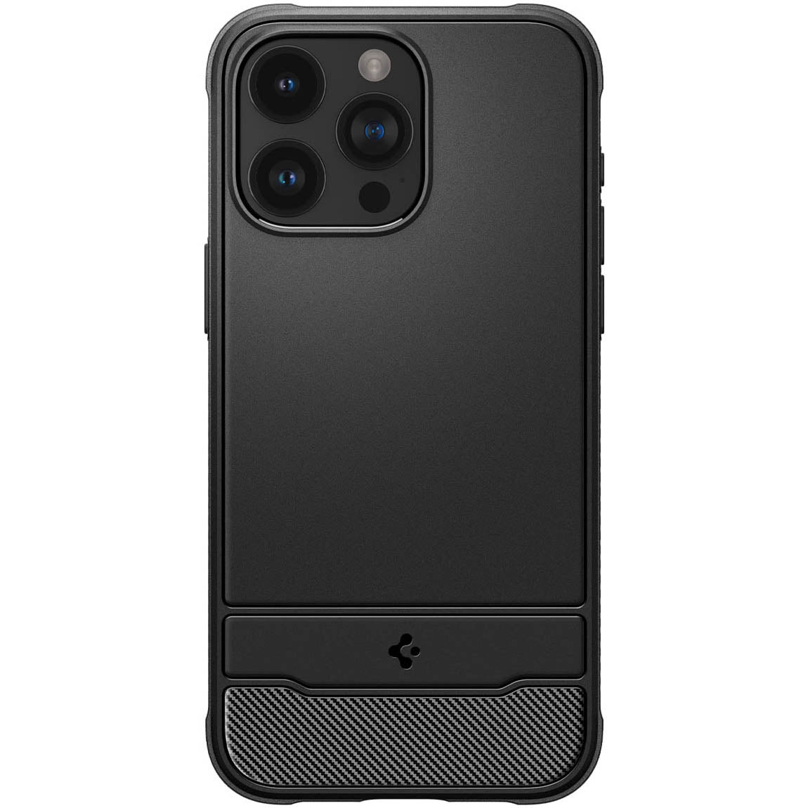 Schutzhülle Spigen Rugged Armor Mag mit MagSafe für Apple iPhone 15 Pro Max, Schwarz