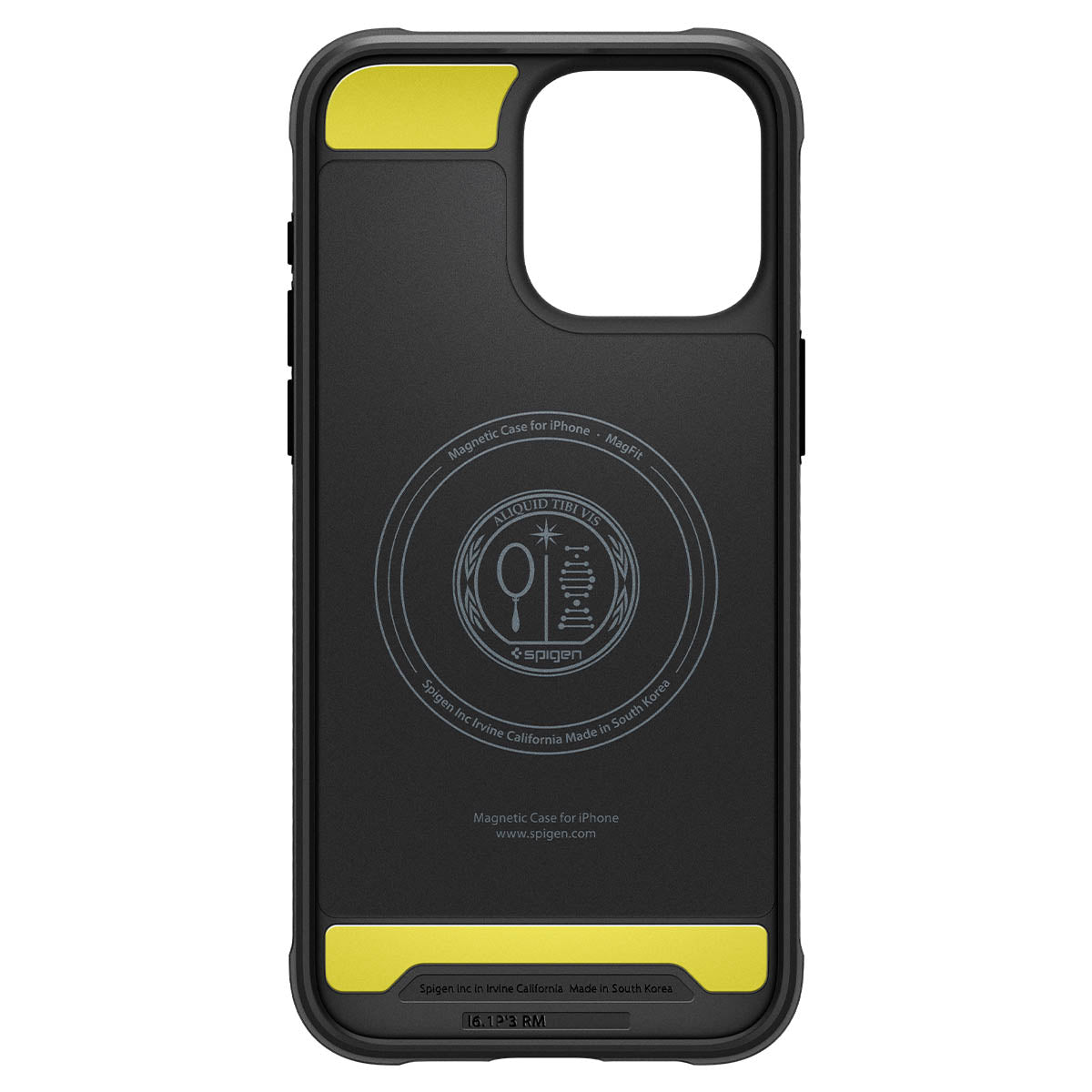 Schutzhülle Spigen Rugged Armor Mag mit MagSafe für Apple iPhone 15 Pro Max, Schwarz