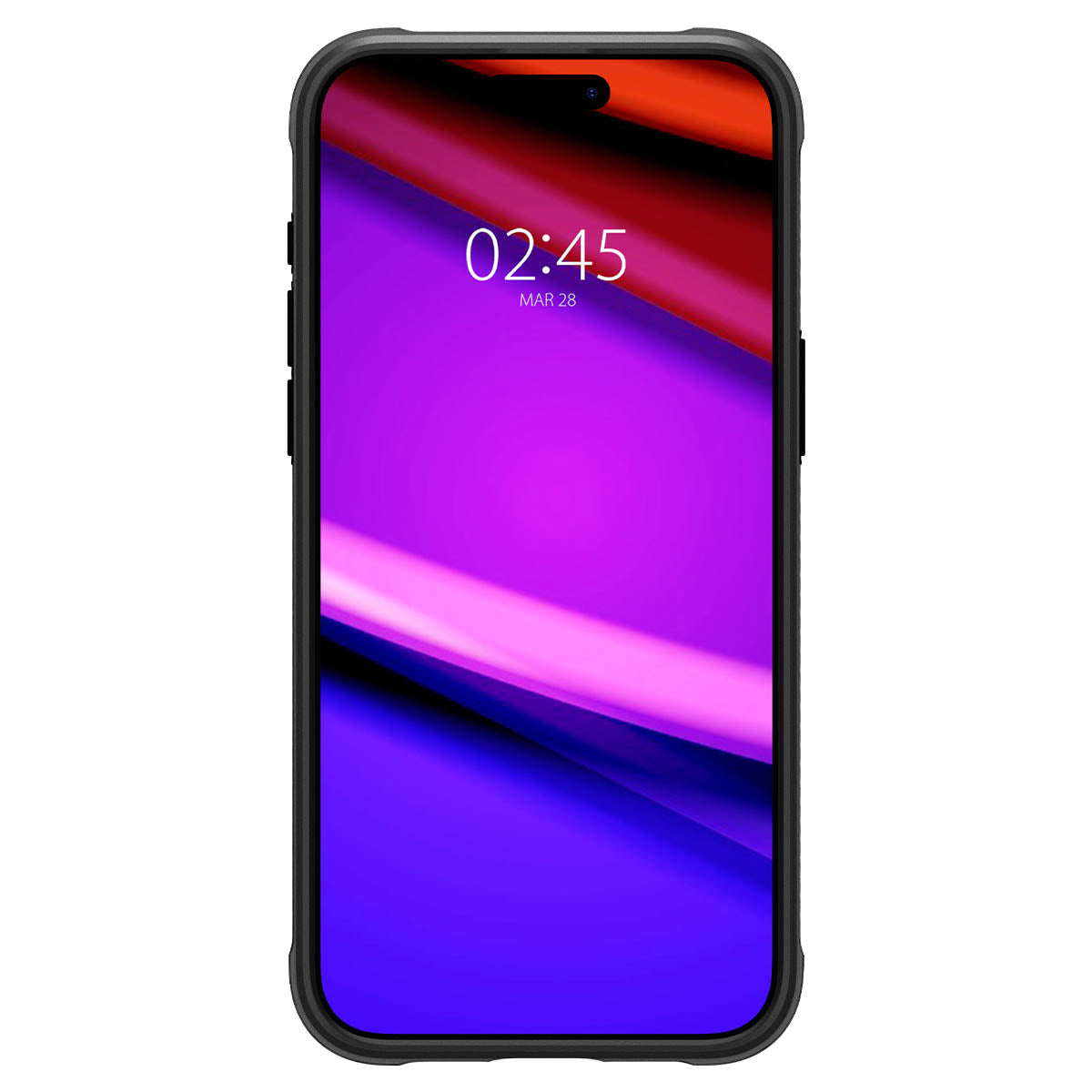 Schutzhülle Spigen Rugged Armor Mag mit MagSafe für Apple iPhone 15 Pro Max, Schwarz