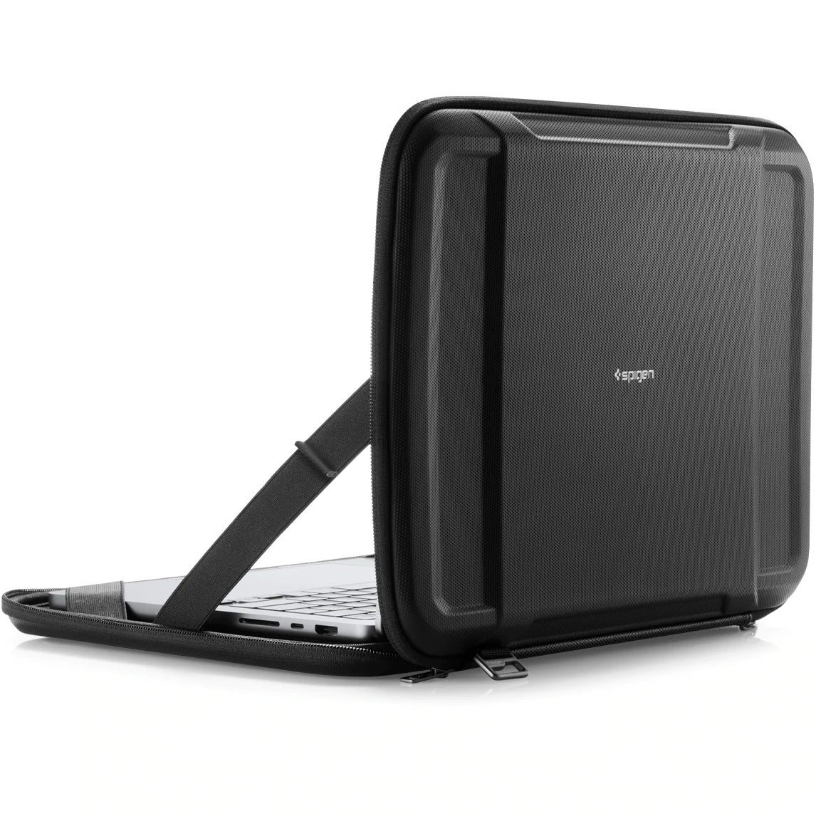 Schutzhülle Spigen Rugged Armor Pro Pouch für Laptop 13" / 14", Schwarz